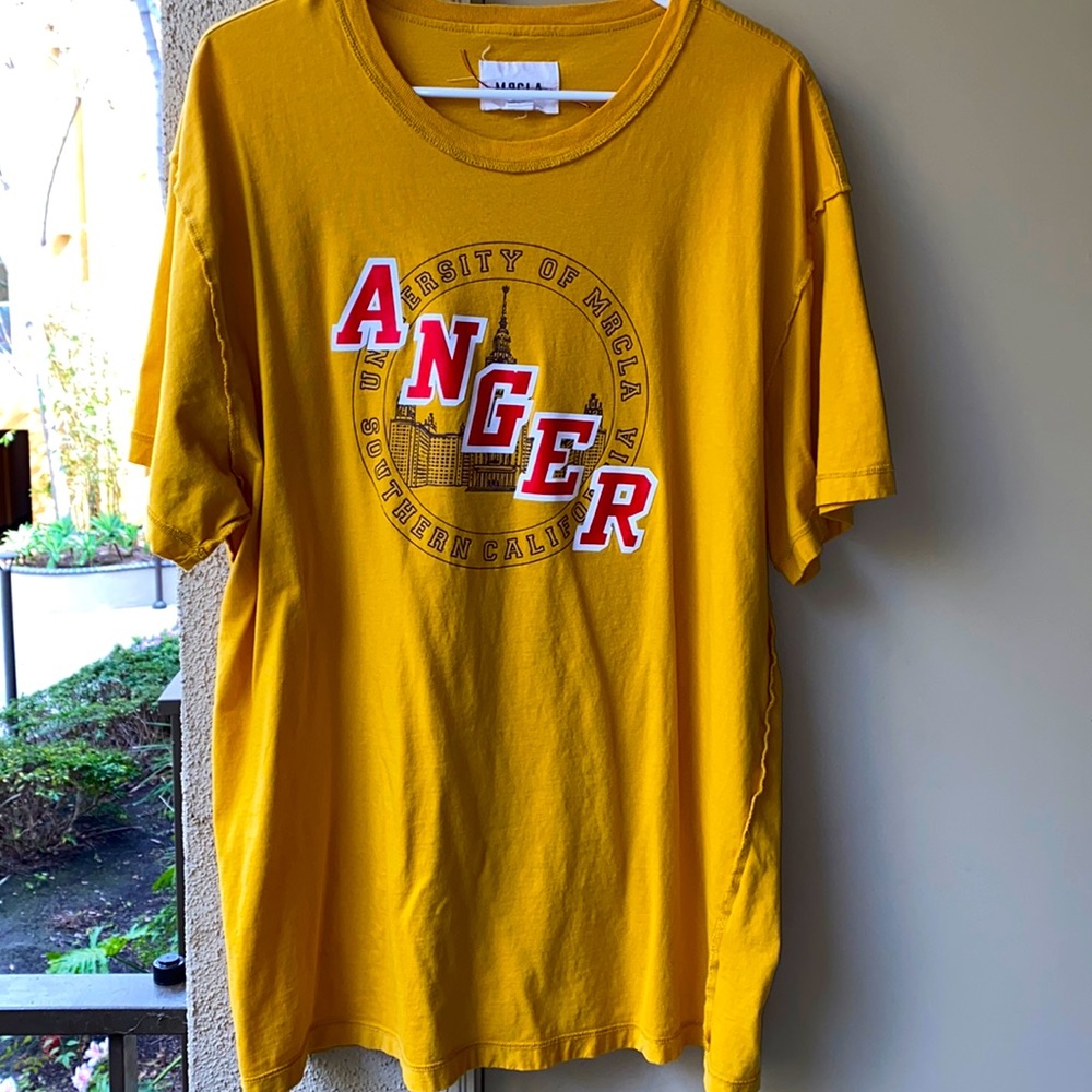 Mr. Completely inside-out oversize tee